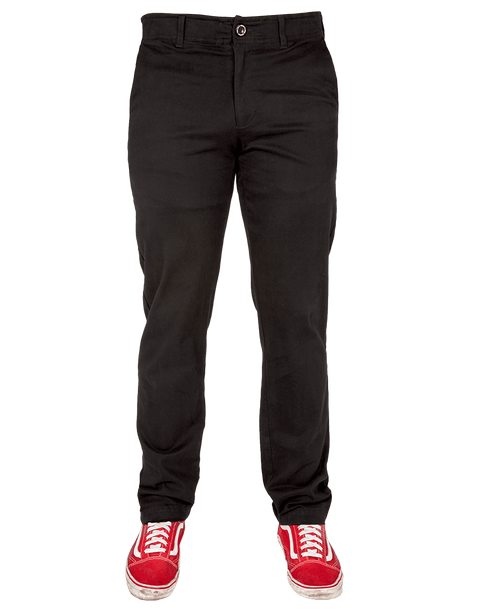 CHINO PANTS BLACK - MENS